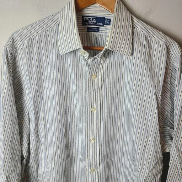 Ralph Lauren Men's Striped Button Down Shirt - Picture 2 of 8